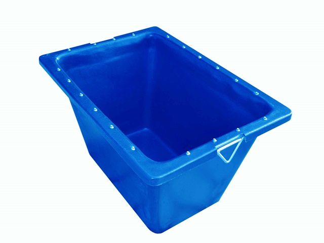 caixa para massa com ferragem azul 200 litros