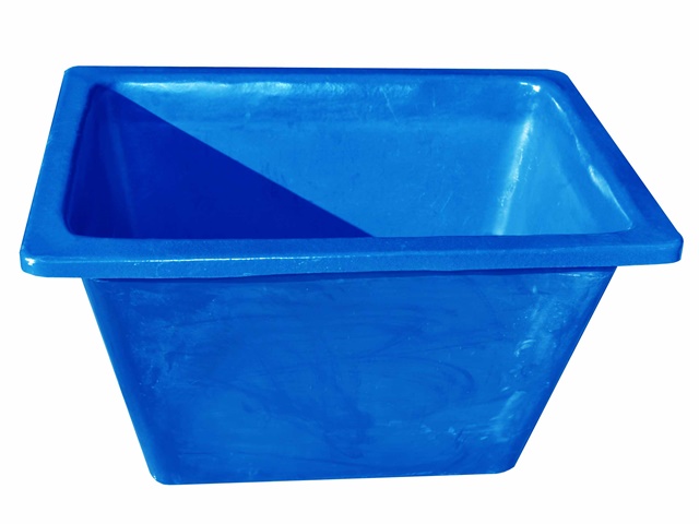 caixa para massa sem ferragem 200 litros azul
