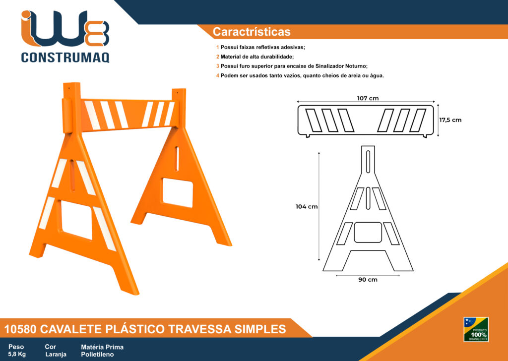 cavalete simples