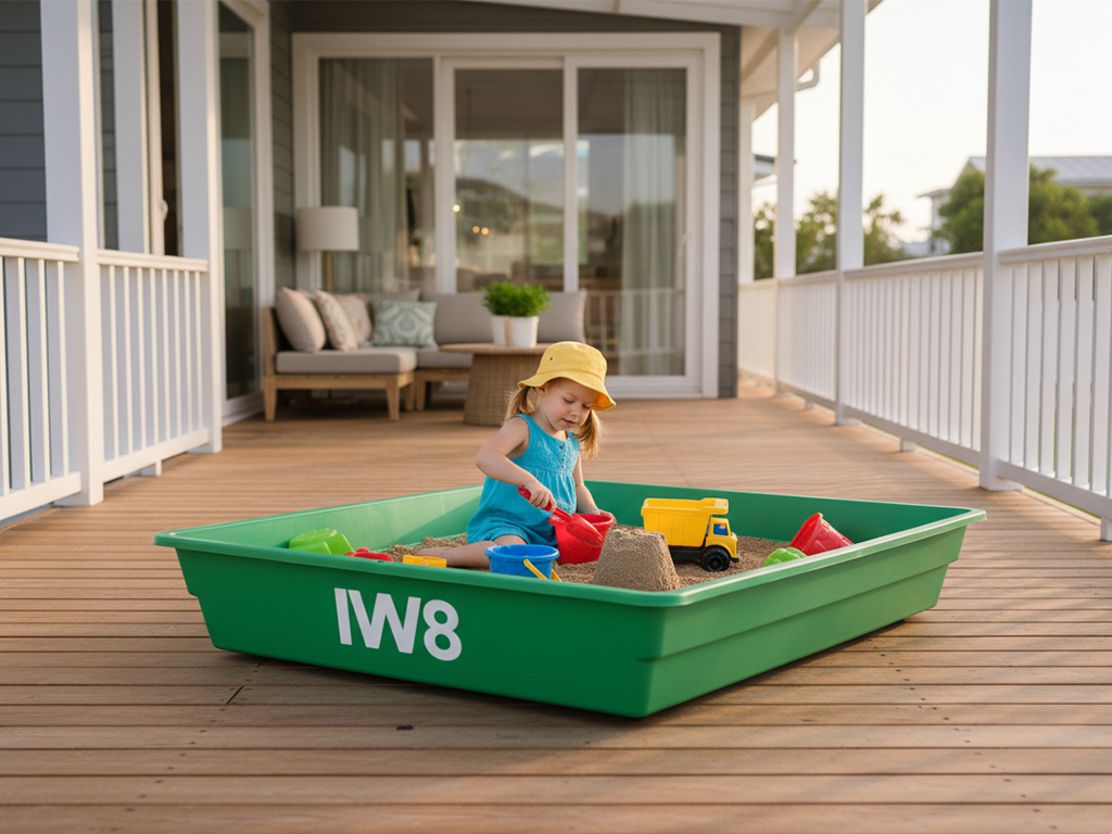 Caixa de Areia Infantil